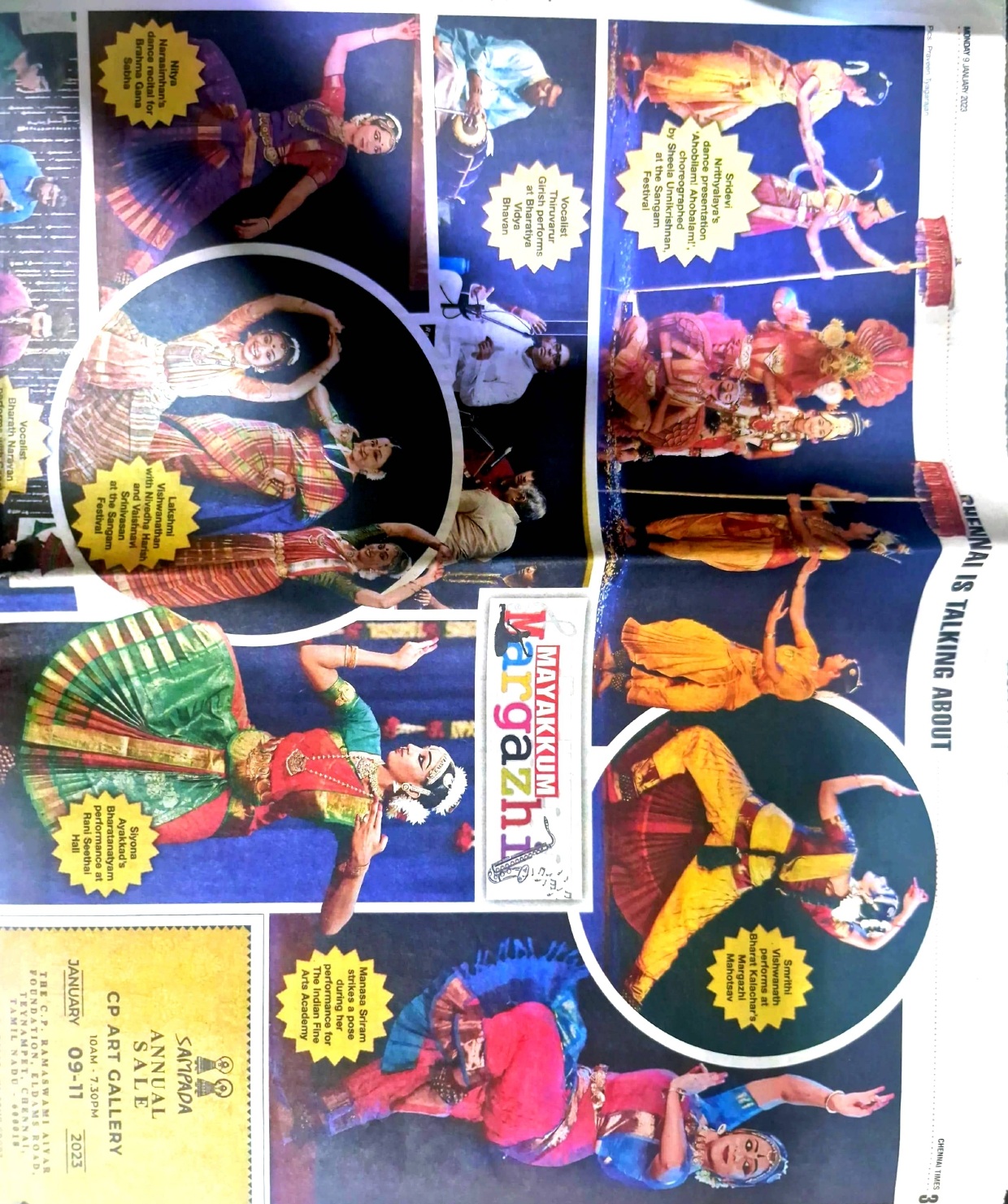 Chennai Times press clipping